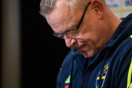 Sveriges förbundskapten Janne Andersson