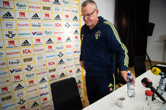 Sveriges förbundskapten Janne Andersson