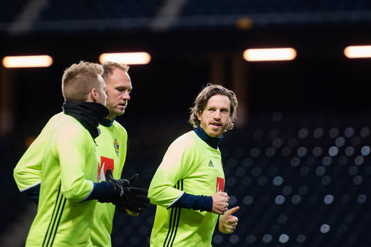 Sebastian Larsson, Mikael Lustig och Gustav Svensson