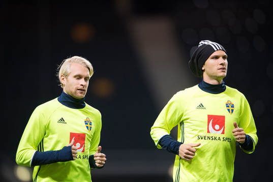 Johan Larsson och Albin Ekdal