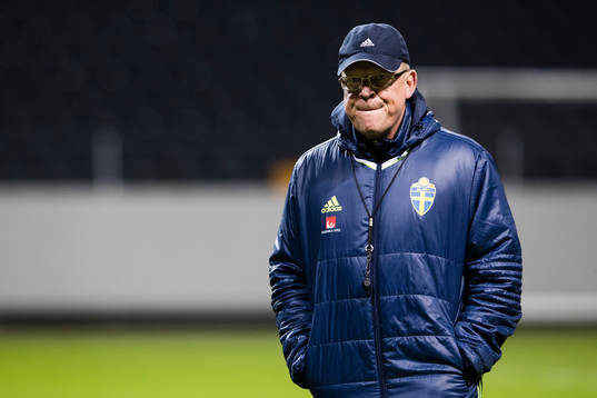 Sveriges förbundskapten Janne Andersson