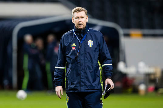 Sveriges assisterande förbundskapten Peter Wettergren