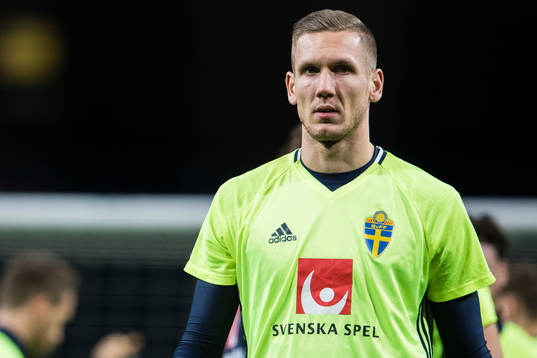 Sveriges målvakt Robin Olsen