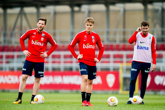 Pål Alexander Kirkevold, Martin Ødegaard and Håvard