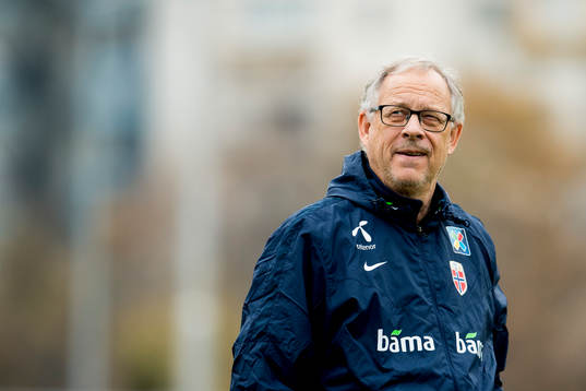 Lars Lagerbäck, head coach of Norway