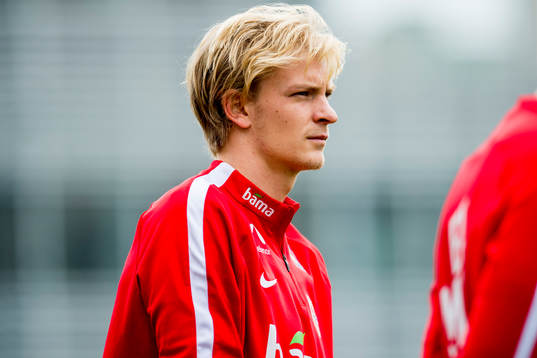 Morten Thorsby of Norway