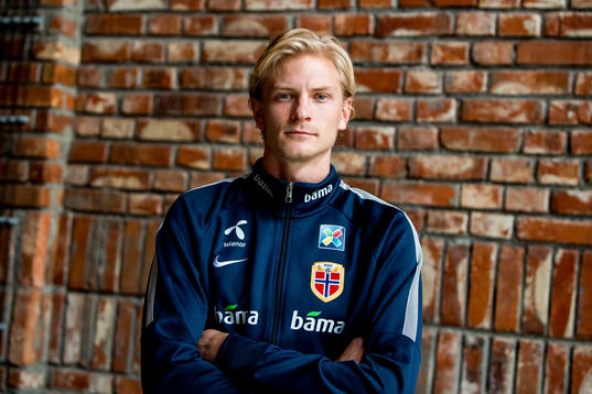 Morten Thorsby of Norway poses for a portrait