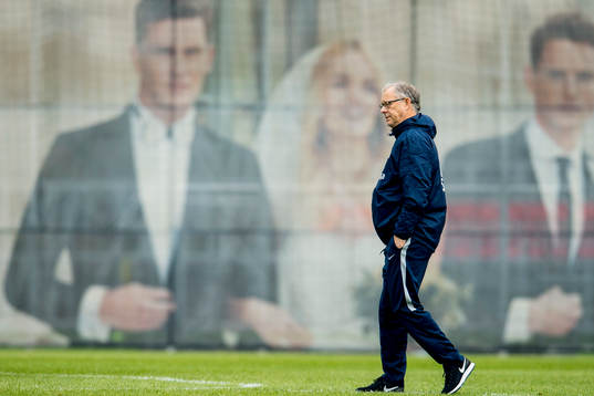 Lars Lagerbäck, head coach of Norway