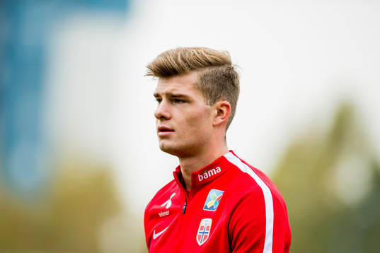 Alexander Sørloth of Norway