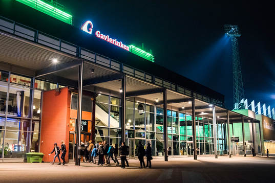 Gavlerinken Arena prior the CHL game between Brynäs and