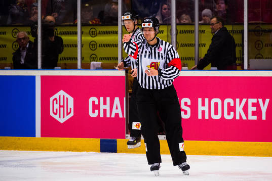 Referee Lasse Heikkinen