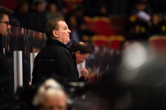Sean Simpson, head coach of Adler Mannheim
