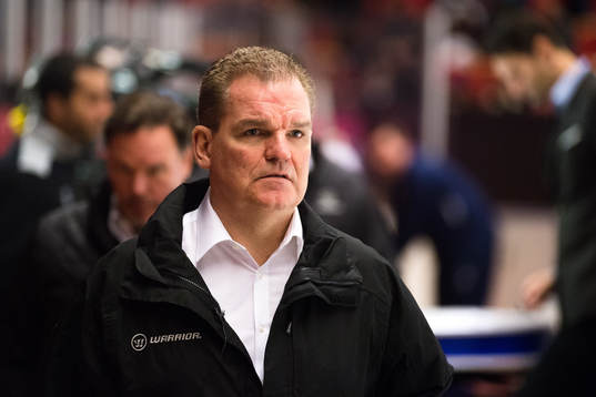 Sean Simpson, head coach of Adler Mannheim