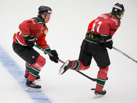 Frölundas Victor Olofsson och Lias Andersson