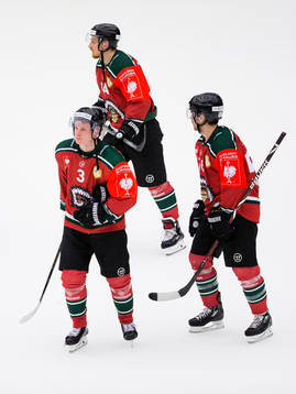 Frölundas Carl Grundström, Pontus Widerström och