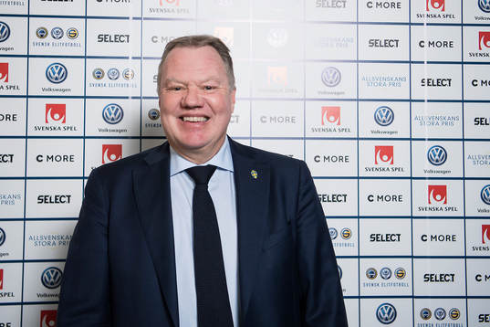 Karl-Erik Nilsson, ordförande fotbollförbundet