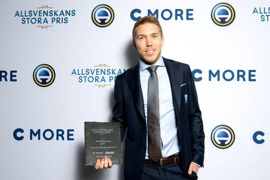 Årets försvarare blev Anton Tinnerholm, Malmö FF