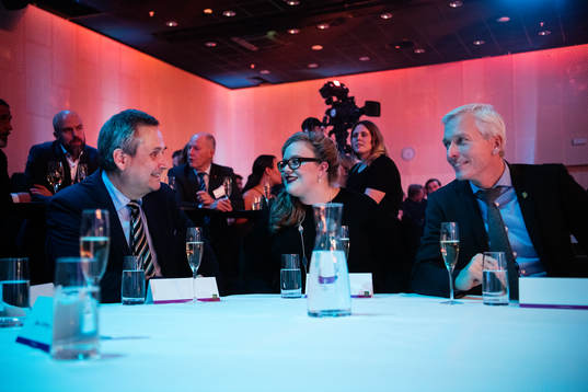 Mats Enquist, generalsekreterare SEF, Sofia Bohlin,