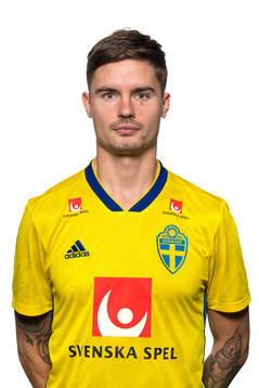 Mikael Lustig, spelare i Sveriges fotbollslandslag