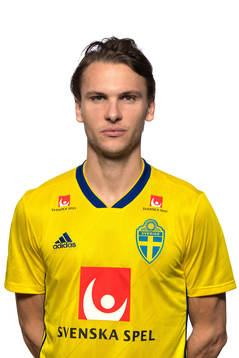 Albin Ekdal, spelare i Sveriges fotbollslandslag