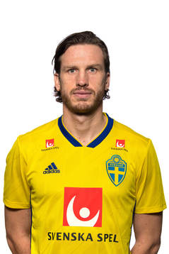 Gustav Svensson, spelare i Sveriges fotbollslandslag