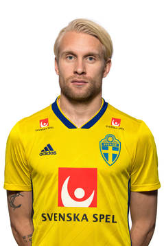 Johan Larsson, spelare i Sveriges fotbollslandslag