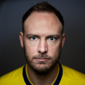 Andreas Granqvist, spelare i Sveriges fotbollslandslag