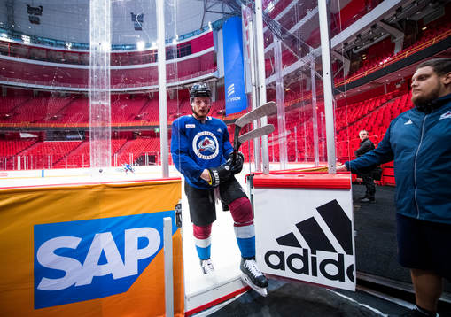 Gabriel Landeskog lämnar isen