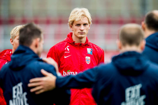 Morten Thorsby of Norway