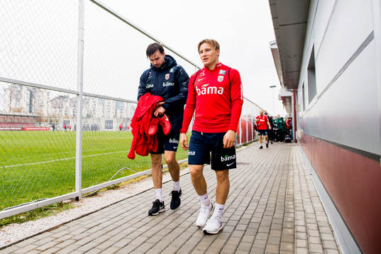 Ole Kristian Selnæs and Jonas Svensson of Norway