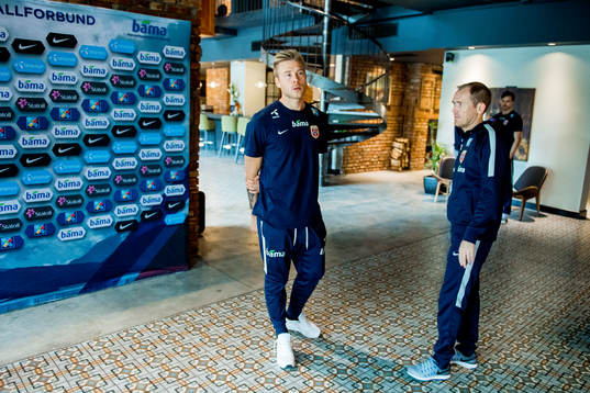 Alexander Toft Søderlund of Norway and Svein Graff,