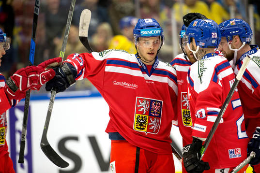 Tjeckiens Andrej Nestrasil jublar