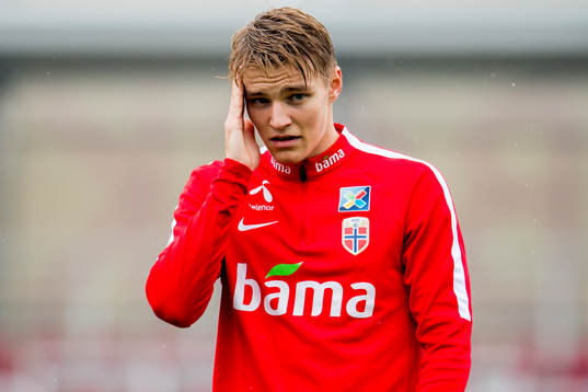Martin Ødegaard of Norway