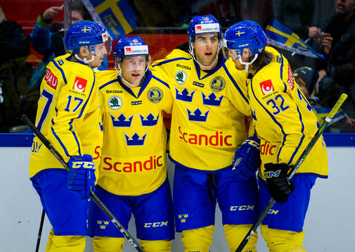 Sveriges Oscar Möller jublar