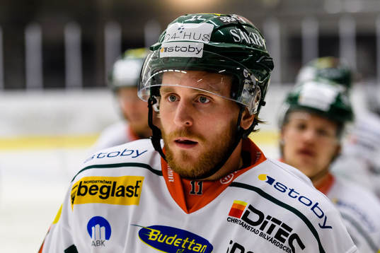 Kristianstads Fredrik Hansson jublar