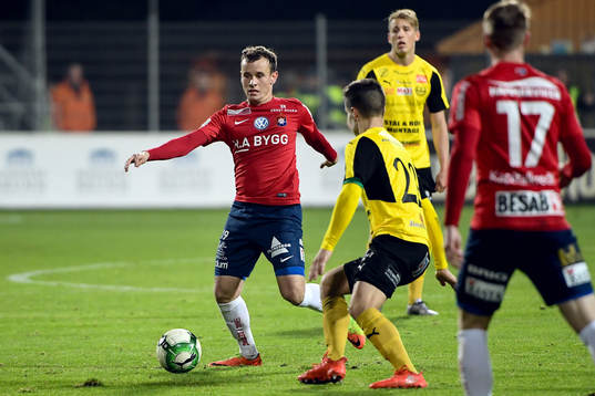 Örgrytes Rasmus Andernil Bozic och Mjällbys Jesper