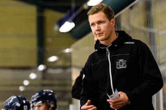 Helsingborgs assisterande tränare Carl Eriksson Waldeborn