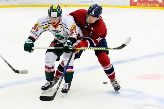 Kristianstads  Malte Sjågren och Helsingborgs Julius