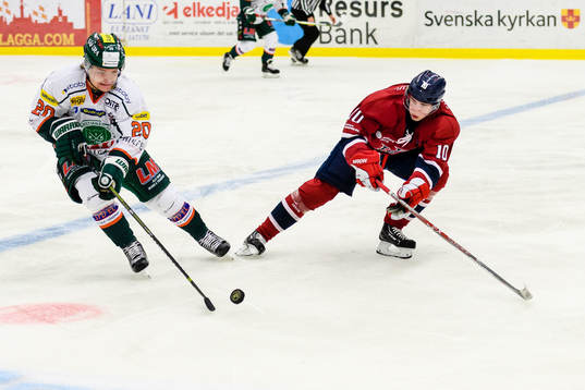 Kristianstads  Hampus Forsling och Helsingborgs Ludvig