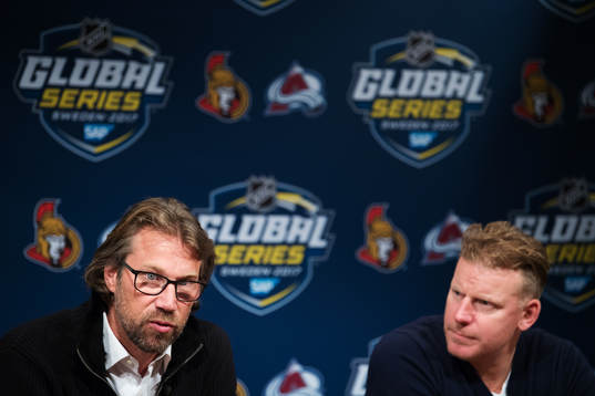 Peter Forsberg och Daniel Alfredsson
