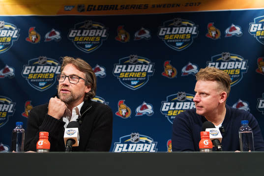 Peter Forsberg och Daniel Alfredsson