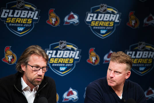 Peter Forsberg och Daniel Alfredsson