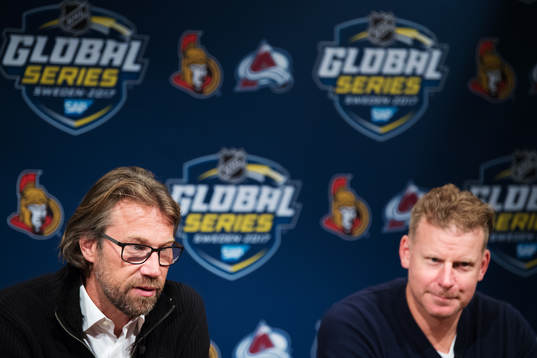 Peter Forsberg och Daniel Alfredsson
