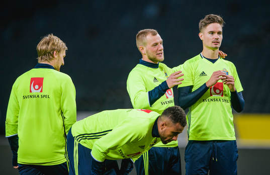 Emil Forsberg, Isaac Kiese Thelin, John Guidetti och Mikael