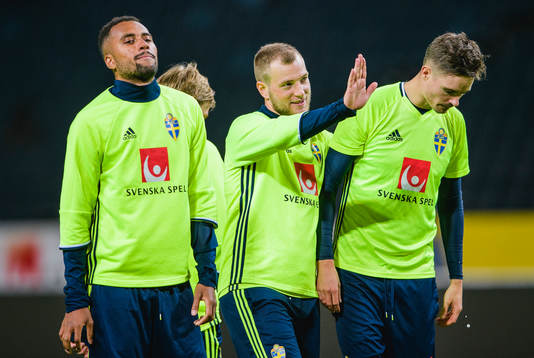 Isaac Kiese Thelin, John Guidetti och Mikael Lustig