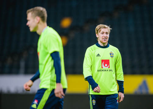 Viktor Claesson och Emil Forsberg