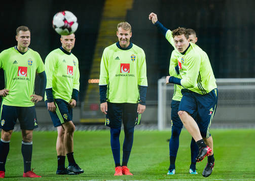 Viktor Claesson, John Guidetti, Ola Toivonen och Victor