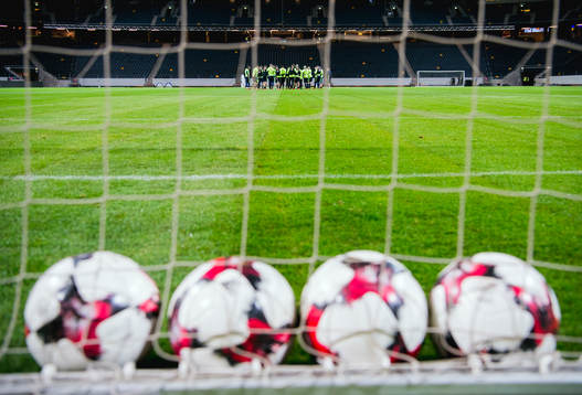 Sveriges fotbollslandslags träning