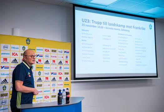 U23-damlandslagets Förbundskapten Calle Barrling