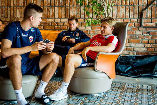 Markus Henriksen, Pål Alexander Kirkevold and Jonas